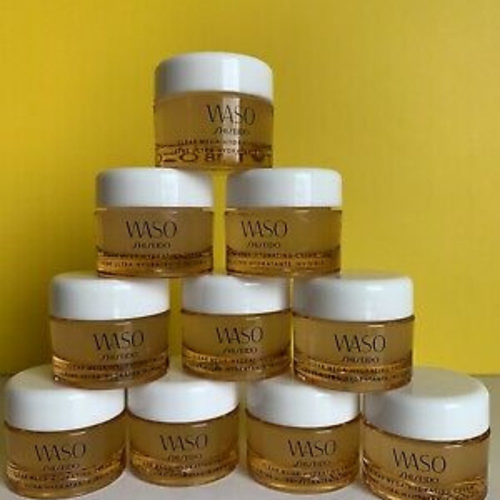 x10  Shisheido Waso  Clear Mega-Hydrating Cream